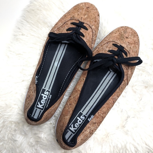 Keds Shoes - Keds Cork Lace up Tea Cup Shoes